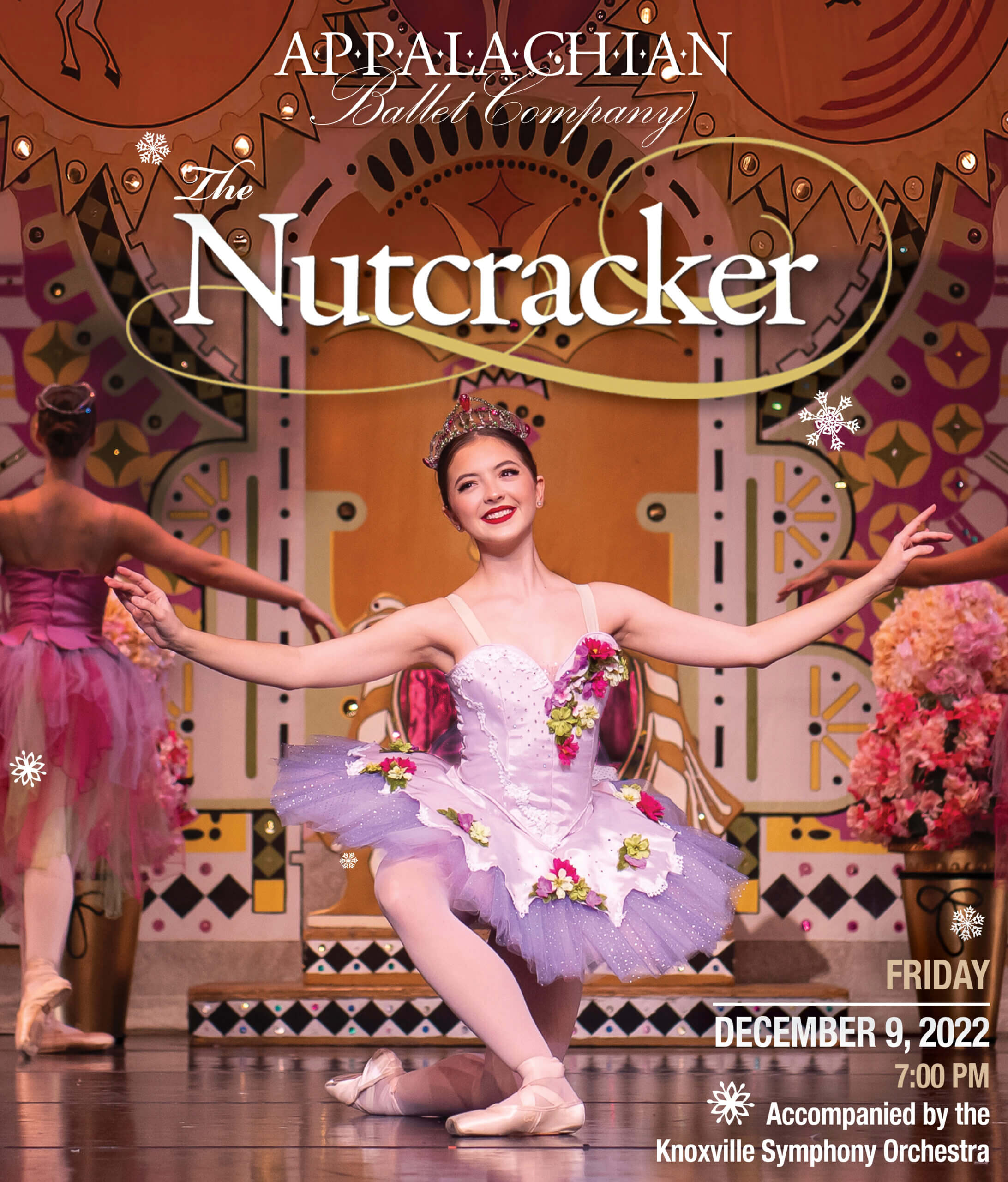Dec. 9 Nutcracker for Clayton Center digital ad